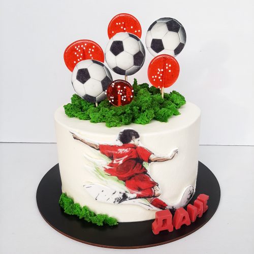 Футбольный торт на заказ: купить торт футбольной тематике | Торты в виде футбольного мяча