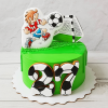 Торт для мальчика на футбольную тематику