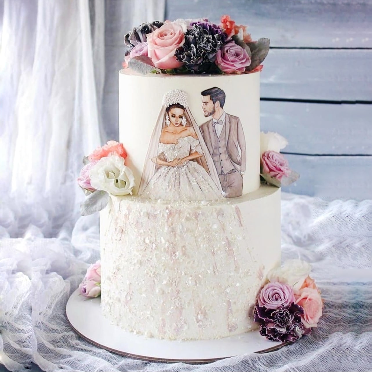 Как правильно выбрать торт на свадьбу?