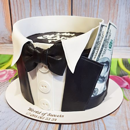 Торт с деньгами