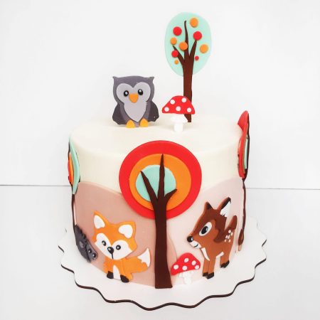 Торт со зверями