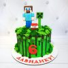 Торт майнкрафт на день рождения