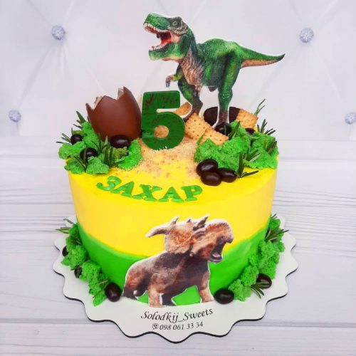 Динозаврик картинка для торта