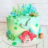 Торт для девочки русалочка