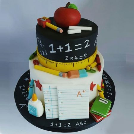 Торт для учителя начальной школы на день рождения