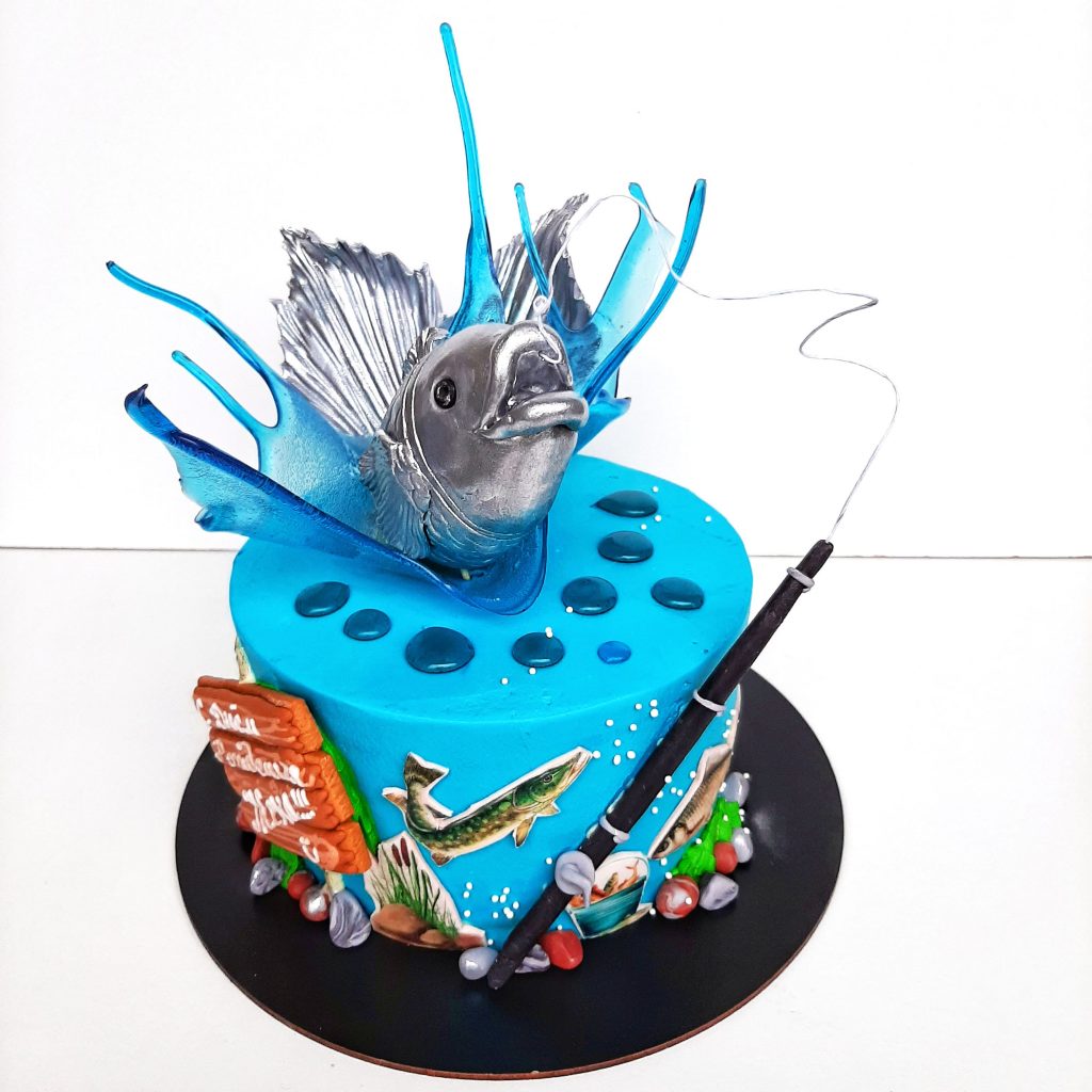 Картинка рыбы для печати на торт