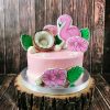Торт с розовым фламинго девочке