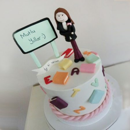 Торт для учительницы на день рождения