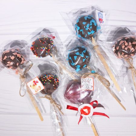 Кейк попсы Валентинки