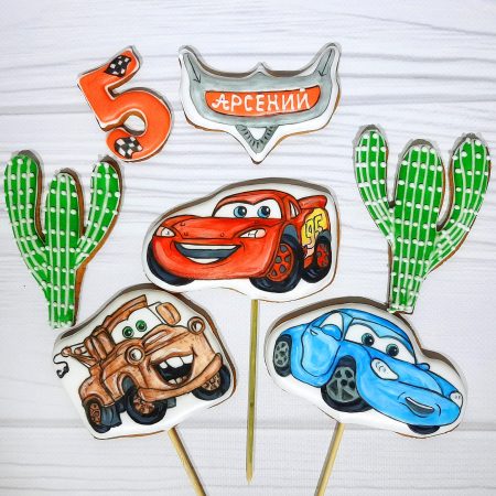 Пряники тачки Маквин