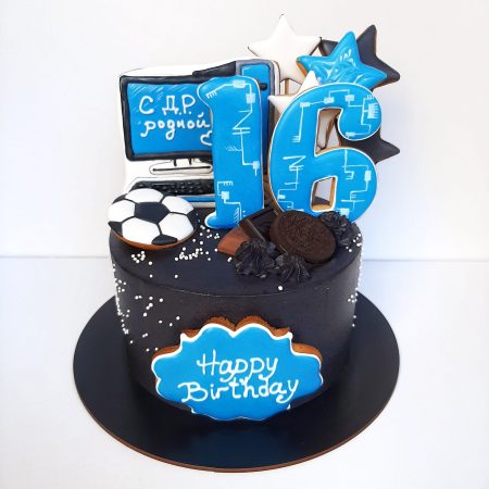 Торты с компьютером