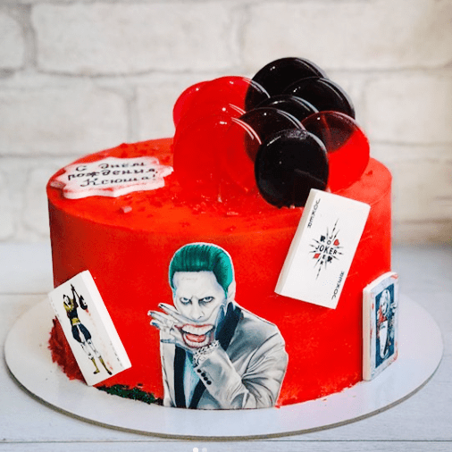 Торт Джокер с кремом