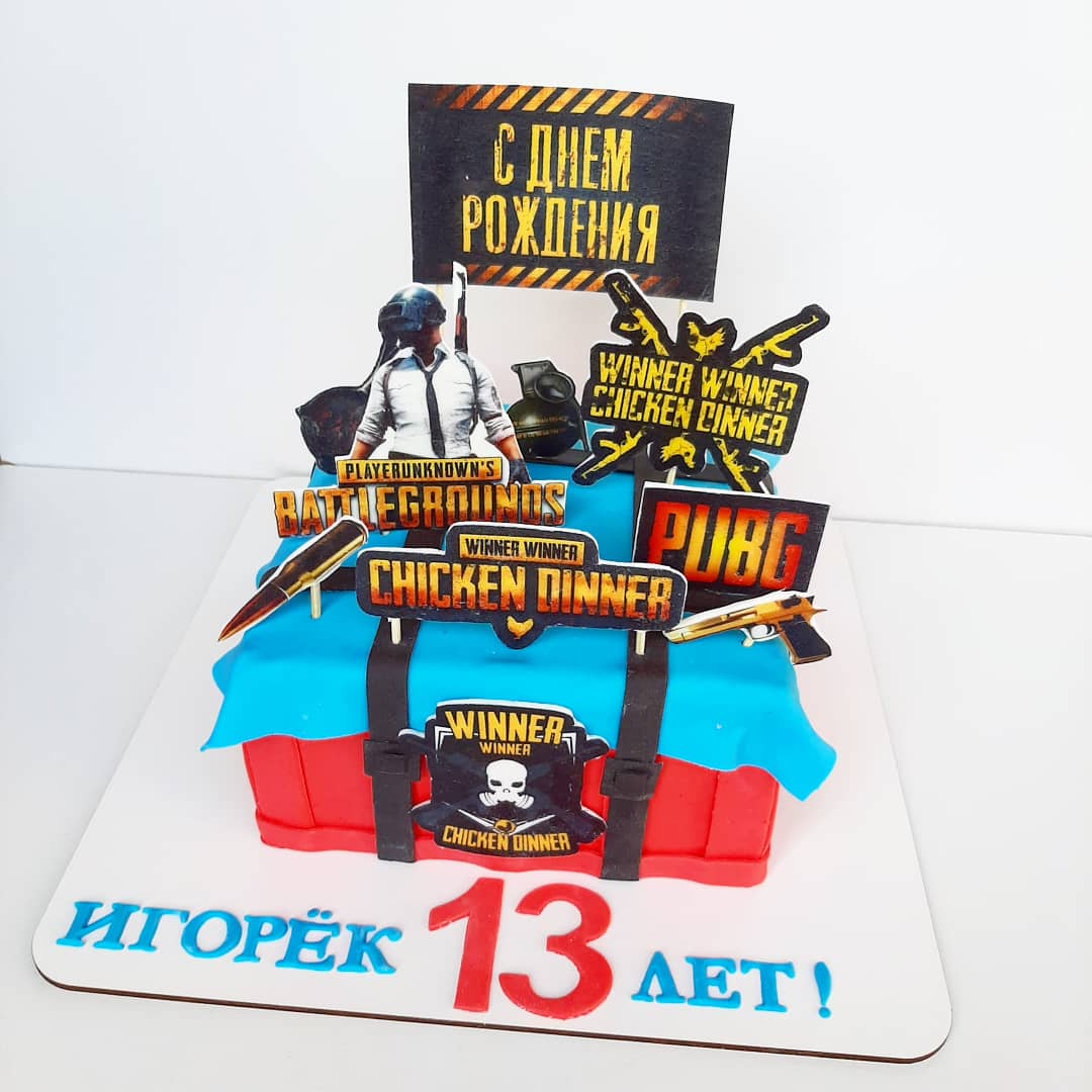 Pubg торт на день рождения фото 74