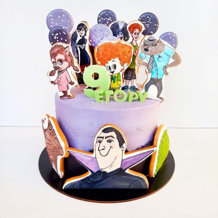 Торт монстры на каникулах