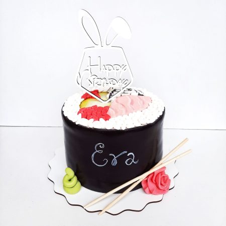 Торт в виде ролла