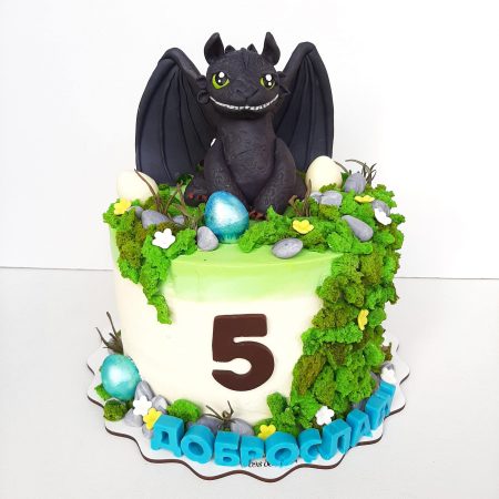 Торт беззубик