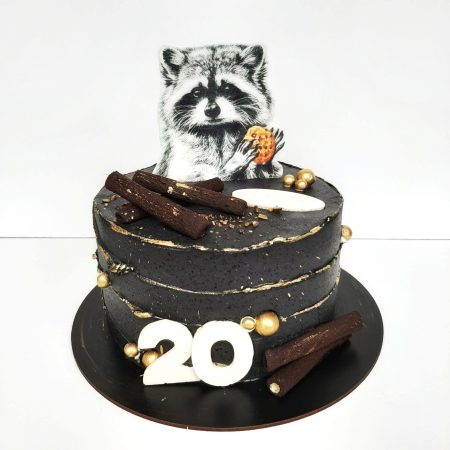 Торт с енотом