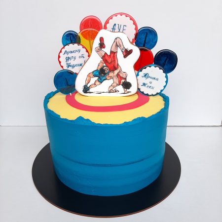 Торт для спортсмена борца