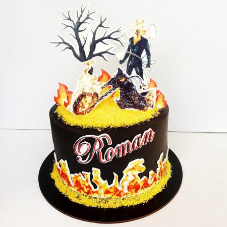 Торт призрачный гонщик