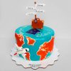 Торты с картой мира