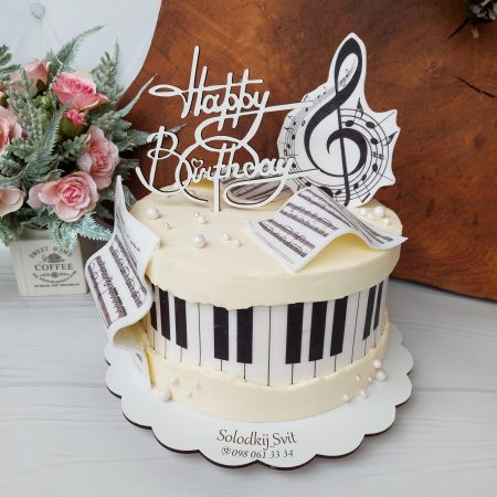 Торт для музыканта