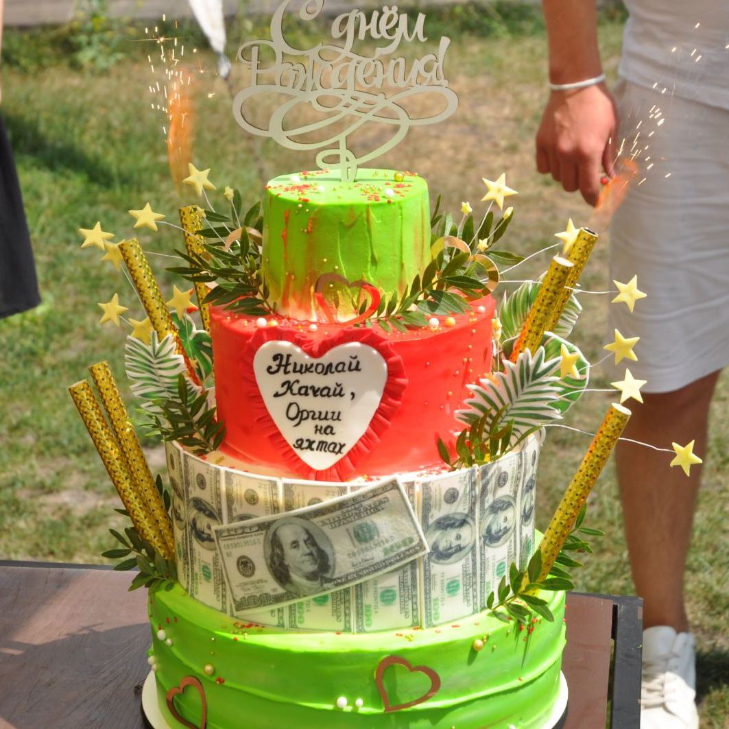 Торт в стиле гавайи — изображение 2