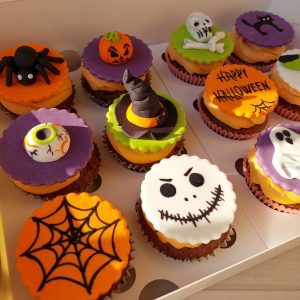 Капкейки на хэллоуин