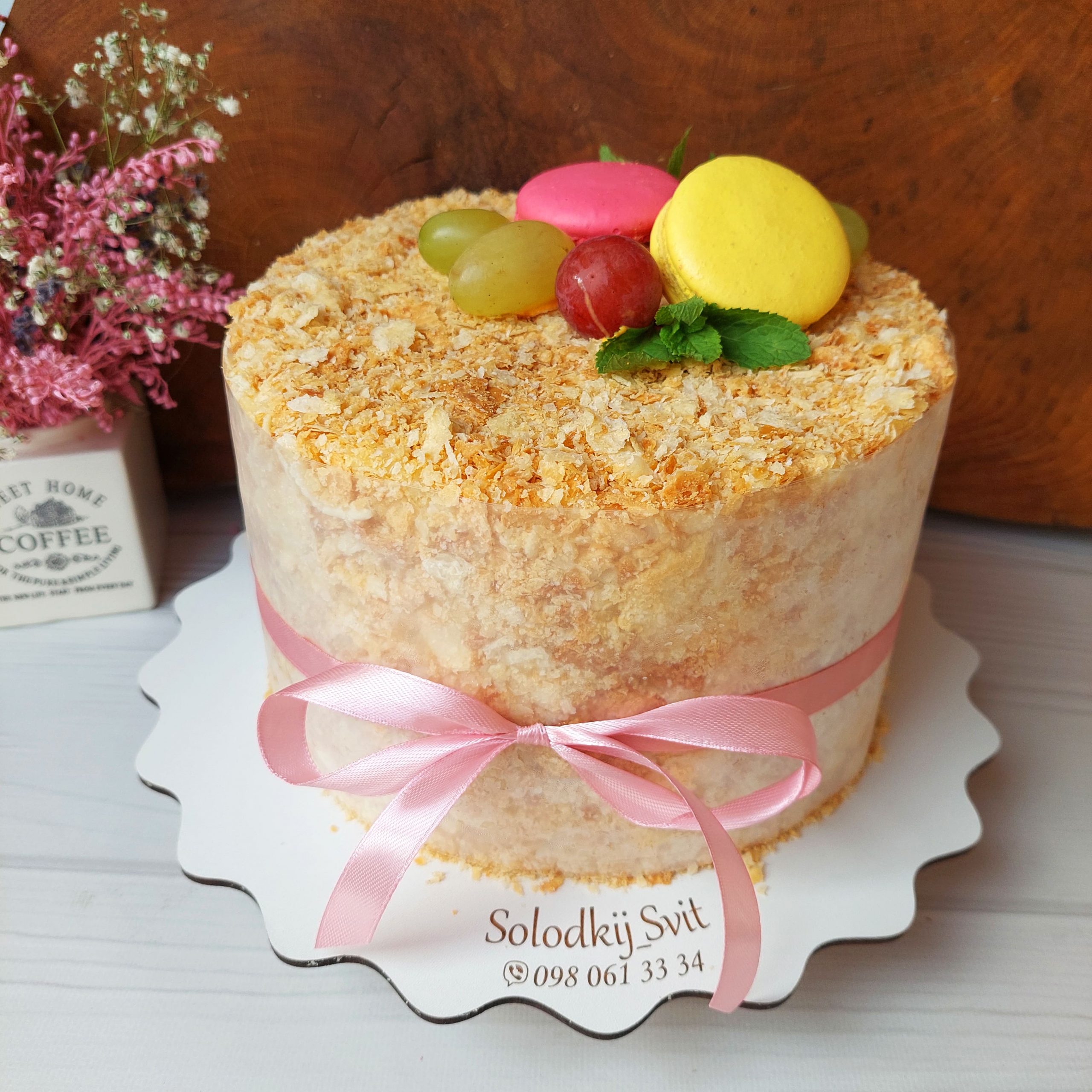 Торт наполеон классический