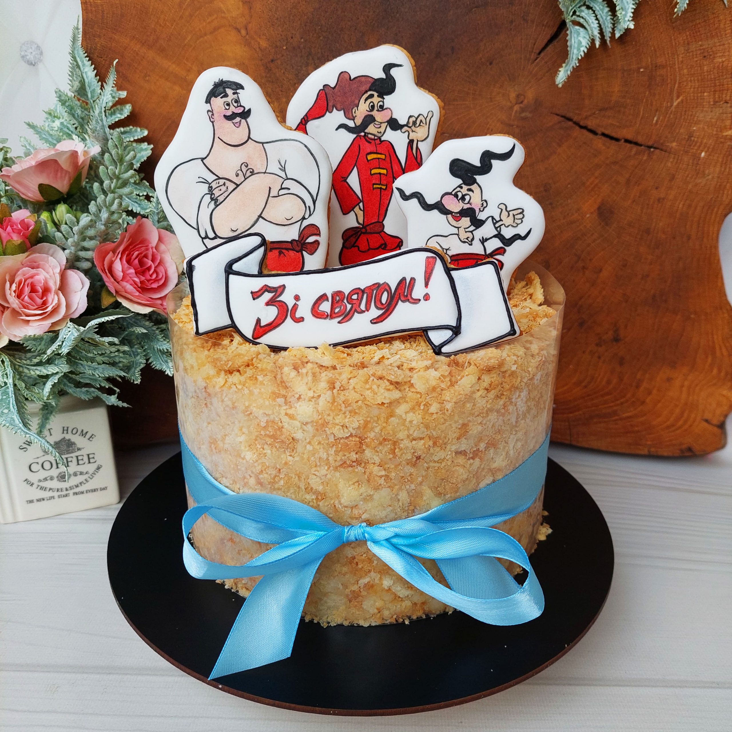 Торт наполеон с пряниками