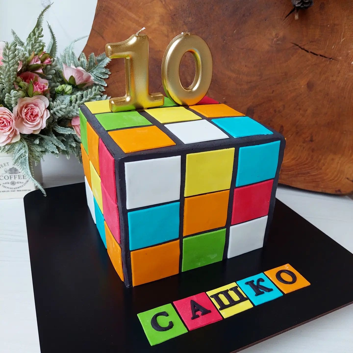Торт кубик рубик заказать, купить | Торты кубик рубик на заказ в Киеве