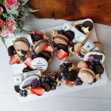 Торт цифра 25